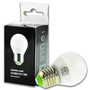 IGLUX Bombilla Globo XG-0527-N 5W E27 4200ºK ÁNGULO 120 400 LUMENES IP 20