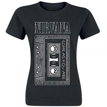 Nirvana Women's Come As You are T-Shirt Black