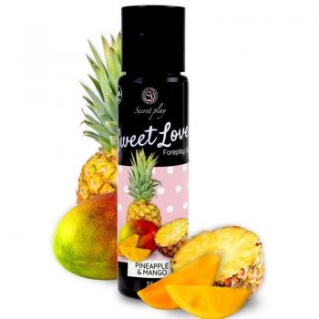 Secret Play Sweet Love Mango & Pineapple Flavored Lubricant Gel 60 ml