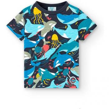 Camiseta de bebé niño Boboli - estampada manga corta
