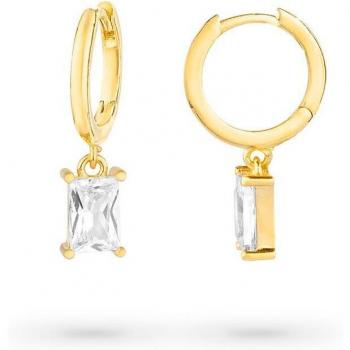Pendientes Radiant Mujer RY000061 - Plata de Ley con Baño Oro