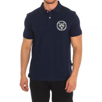 Polo azul Plein sport de hombre para primavera/verano