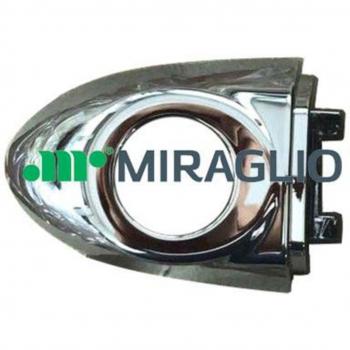 Tirador de puerta MIRAGLIO 80/894 - Manecilla de puerta, equipamiento habitáculo, diseño ergonómico, acabado en cromo pulido, fácil instalación, adecuado para puertas interiores y exteriores