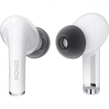 Denon AH-C830NCW True Wireless Auriculares Bluetooth con Cancelación Activa de Ruido Blancos