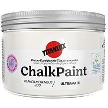 Titan - Chalk Paint Pintura a la Tiza (150 ml, Blanco Merengue