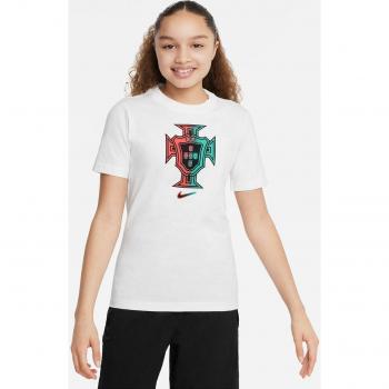 Camiseta de niños Nike FC Barcelona Crest Tee - Color blanco, talla S