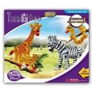 Think Enjoy - Animales de la Sabana, Juego Creativo