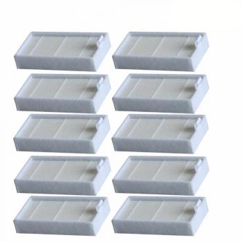 10pcs Recambios Filtros Aspiradora HEPA Filtro Para Chuwi iLife V3 V3s X5 V5 V5s Pro Ecovacs CR130 CR120 CEN540 CEN250 Limpiador Partes