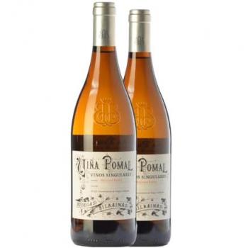 Bodegas Bilbaínas Viña Pomal Maturana Blanca Rioja Crianza 75 cl Vino blanco (Caja de 2 Botellas de 75 cl, Pack de 2 Unidades, 13% Vol.)