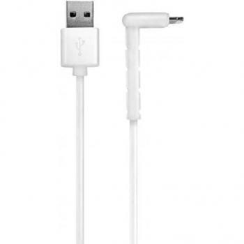 Cable Lightning Acodado 1.2m Blanco