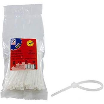 PROFER TOP - Brida Nylon Blanca B/100 Profer Top 3,5X200 Mm
