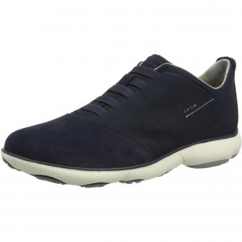 GEOX Nebula Men's Navy Blue Slip-On Sneakers with Breathable System
