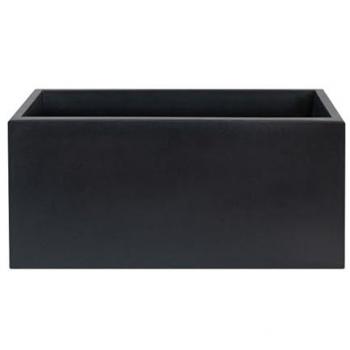 Jardinera RODR-I 70x30cm Blanca de Polietileno | Fácil Limpieza | Resistente a Impactos