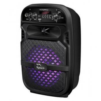 Altavoz Portátil Sytech Microbeat SYXTR15BT Bluetooth 10W RMS con Luces RGB, USB Recargable