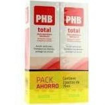 PHB Total Double Toothpaste 2 x 75 ml