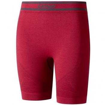 Shorts funcionales para mujer Lenz Merino 6.0 - Rojo (XS)