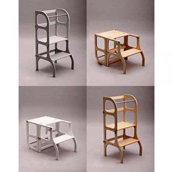 Little Helper Tower - mesa Step'n'Sit, cierres blanco/plata