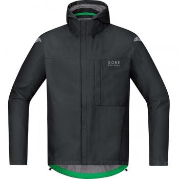 Gore Bike Wear Element Gore-Tex Paclite - Chaqueta para hombre, color negro, talla S