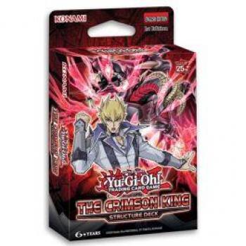Estructura Deck Yu-Gi-Oh: El Rey Carmesí con 50 cartas y temática de Jack Atlas