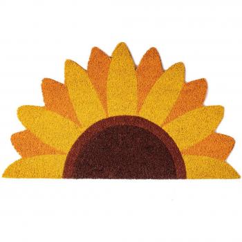 Felpudo girasol amarillo Fisura
