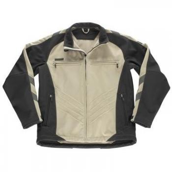 Chaqueta Softshell MASCOT Dresden XL, Color Verde Claro/Negro