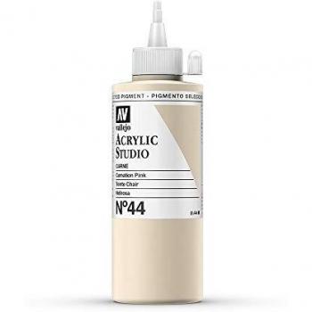 VALLEJO ACRYLIC STUDIO, PINTURA ACRÍLICA, 200ML, CARNE, Nº 44
