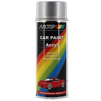 Bote de pintura en aerosol gris metálico RAL 55280 para carrocería de vehículos MOTIP 400 ml