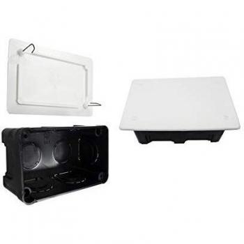 SOLERA 60104 Caja Rectangular Garra Metálica Retractilado, Varios Colores