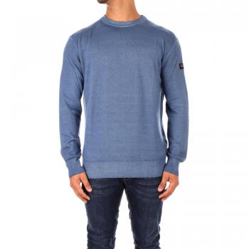 Paul & Shark Men's Lightweight Extra Fine Crew Neck Sweater - Blue