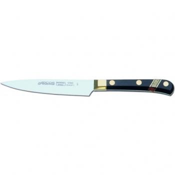 Arcos Serie Regia, Cuchillo Jamonero, Hoja de Acero Inoxidable Nitrum 300 mm, Mango de Polioximetileno, POM Color Negro y Oro