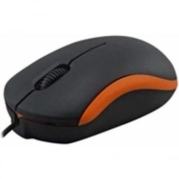 Omega OM-07V - Ratón Óptico 3D USB 1000DPI V2 en Color Naranja