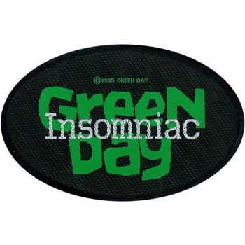 Verde Día Insomniac negro parche