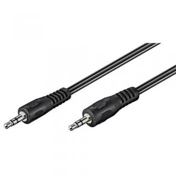 Goobay 3.5mm, 5m PL cable de audio 3,5mm Negro - Cables de audio