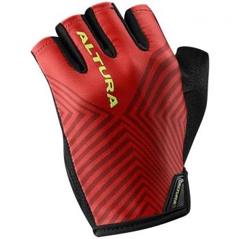Altura Hombre Peleton 2 Progel guantes, hombre, color Color rojo y negro., tamaño mediano