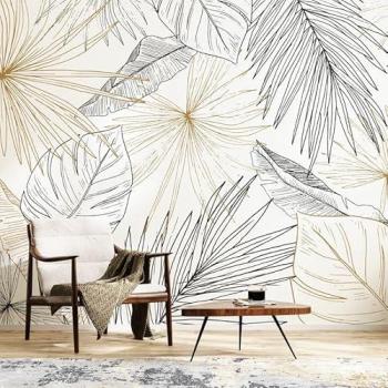 Papel Pintado Panorámico No Tejido Multicolor de Hoja 336x270cm - 99Déco