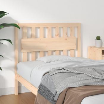Cabecero para cama 105.5X4x100 cm madera maciza de pino