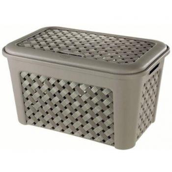 Cesta Portabiancheria Arianna con Coperchio 45L Talpa