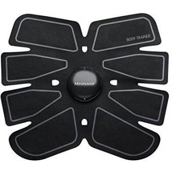 Medisana EMS Entrenador muscular abdominal eléctrico, estimulación muscular de brazos, piernas y músculos abdominales, cinturón muscular abdominal con 15 intensidades