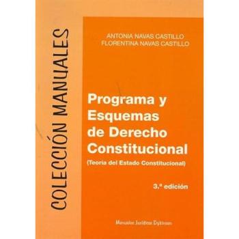 Esquemas de derecho constitucional y programa: Teoría del Estado Constitucional