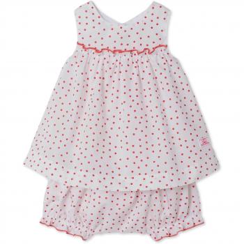 Petit Bateau 21974, Vestido Bebé Niñas, Multicolor