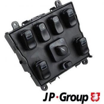 Interruptor de elevalunas JP GROUP 1396700300, tipo: interruptor de cristal para ventanas eléctricas, compatible con vehículos específicos, diseño ergonómico, fácil instalación, alta durabilidad y resistencia a la intemperie