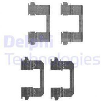 Kit de accesorios para pastillas de frenos DELPHI LX0530