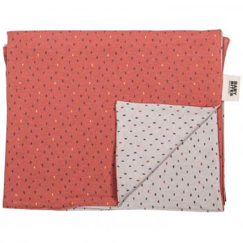 Baby Bites ORIGINAL - Mantita CORAL y BEIGE para hamaca - Reversible