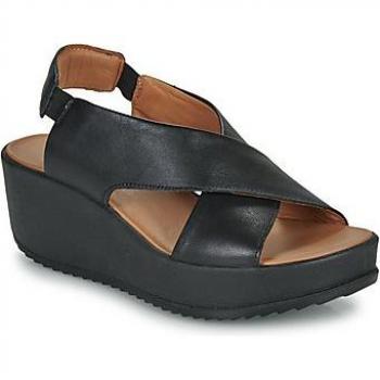 SANDALIA DE CUÑA Igi&co 56688 para Mujer en Color Negro
