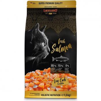 Leonardo Fresh Salmon&Poultry sin cereales pienso para gatos adultos