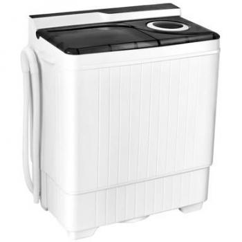 Portable Semi-Automatic Top Load Washer with Built-in Drain Pump - 3.5 cu.ft. Capacity