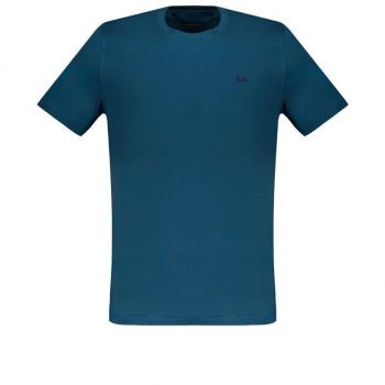 Harmont & Blaine Men's Blue Cotton T-Shirt - Size S