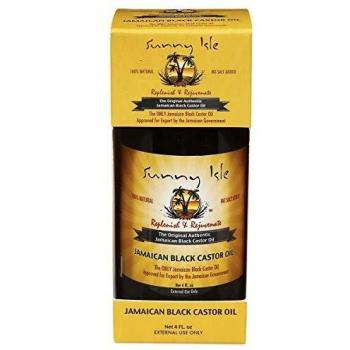 Aceite de Ricino Negro Jamaicano Sunny Isle