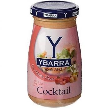 Ybarra - La clásica Rosa - Salsa Cocktail - 225 ml - , Pack de 6