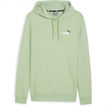 Sudadera Puma Essentials+ 2 Col Small Logo Hoodie Verde para Hombre